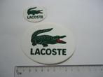 sticker oud LACOSTE origineel La coste mode merk kleding, Ophalen of Verzenden, Zo goed als nieuw, Bedrijf of Vereniging