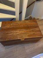 Houten Opbergkist / Salontafel - Xenos, Huis en Inrichting, Ophalen, Gebruikt, 50 tot 100 cm, Minder dan 50 cm