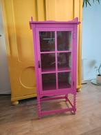 Oud kastje gerestyled met krijtverf en behang, Huis en Inrichting, Ophalen, Minder dan 50 cm, Landelijk, Minder dan 100 cm