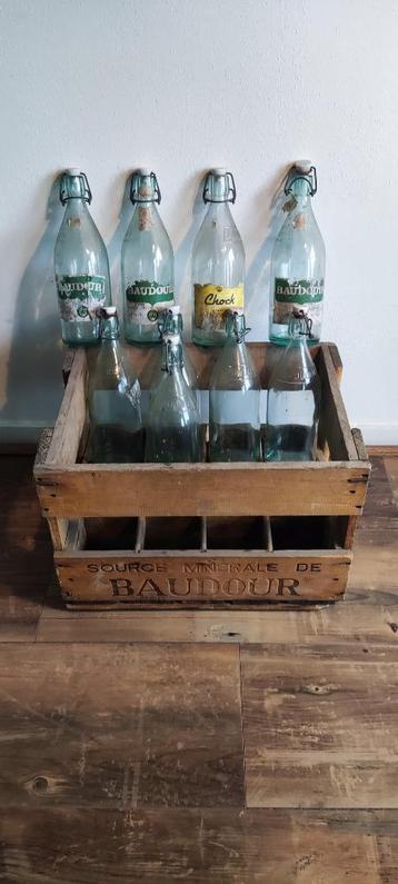 Houten krat 1971 Badour limonade beschikbaar voor biedingen