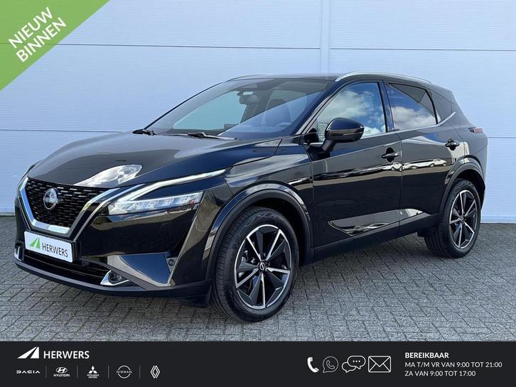 Nissan Qashqai 1.3 MHEV Xtronic Tekna Plus airco (automatisc, Auto's, Nissan, Bedrijf, Te koop, Qashqai, 360° camera, ABS, Achteruitrijcamera