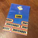 Matchbox catalogus uit 1986, Boeken, Catalogussen en Folders, Ophalen of Verzenden, Gelezen