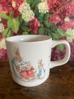 1 Wedgwood Peter Rabbit mok, Huis en Inrichting, Ophalen of Verzenden, Zo goed als nieuw, Wedgwood, Kop(pen) en/of Schotel(s)