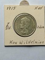 1 Gulden 1915 – Koningin Wilhelmina – Zilver 945/1000, Postzegels en Munten, Munten | Nederland, Ophalen of Verzenden, Koningin Wilhelmina