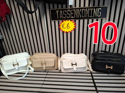 Tassen 10 stuks €45, Sieraden, Tassen en Uiterlijk, Tassen | Damestassen, Nieuw, Zwart, Ophalen of Verzenden