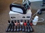 Meanail unic met 18x gellak, Ophalen, Overige kleuren, Zo goed als nieuw, Handen en Nagels