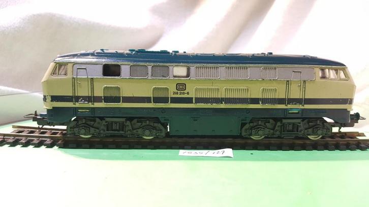 Lima H0 1632 Diesel hydraulische loc 1978, Hobby en Vrije tijd, Modeltreinen | H0, Gebruikt, Locomotief, Gelijkstroom, Lima, Analoog