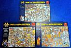 Jan van Haasteren 3 puzzels 1000 st. z.g.a.n. 3 voor € 15,-, Hobby en Vrije tijd, Denksport en Puzzels, Ophalen of Verzenden, 500 t/m 1500 stukjes