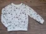 Witte trui maat 110/116, Trui of Vest, H&M, Ophalen of Verzenden, Zo goed als nieuw
