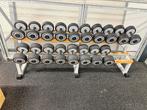 Dumbell set technogym 14 tm 30 kg, Sport en Fitness, Fitnessmaterialen, Ophalen, Dumbbell