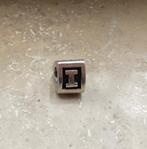 Originele Pandora letterbedel I. Nieuwstaat., Pandora, Ophalen of Verzenden, Zo goed als nieuw, 1 bedel