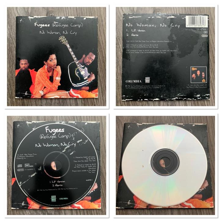 Fugees (Refugee Camp) No Wiman, No Cry, Cd's en Dvd's, Cd Singles, Ophalen of Verzenden