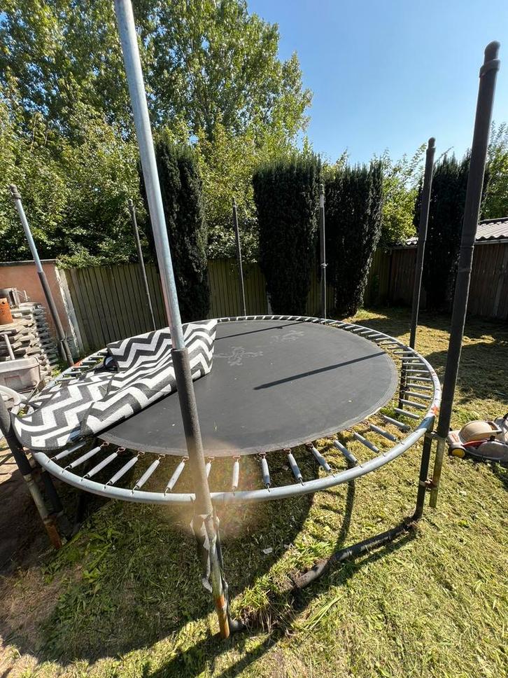 Trampoline 350cm vab het nerk Berg, Kinderen en Baby's, Speelgoed | Buiten | Trampolines, Gebruikt, Ophalen