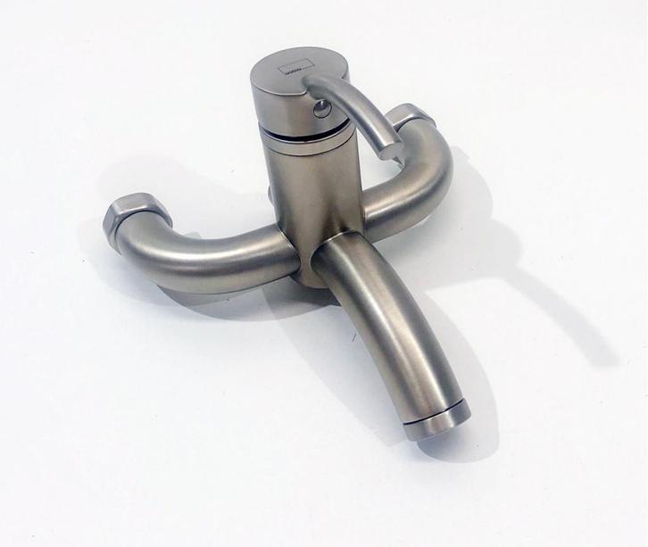 CRISTINA RUBINNETRIE GODIO TINTORETTO BADKRAAN RVS, Doe-het-zelf en Verbouw, Sanitair, Nieuw, Kraan, Rvs, Ophalen of Verzenden