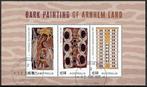 280 Australië 2025 Bark Painting Arnhem Land velletje, Verzenden, Gestempeld