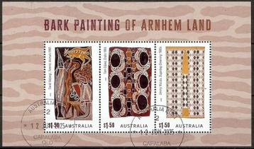280 Australië 2025 Bark Painting Arnhem Land velletje beschikbaar voor biedingen