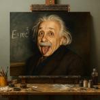 Einstein portret – op bestelling geschilderd, oil painting, Ophalen of Verzenden