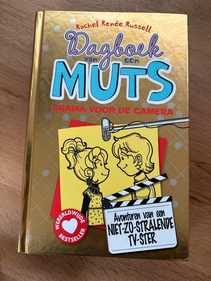 Dagboek van een Muts: Drama voor de camera, Boeken, Kinderboeken | Jeugd | onder 10 jaar, Zo goed als nieuw, Fictie algemeen, Ophalen of Verzenden