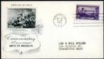 USA Verenigde Staten FDC 1003 - Battle of Brooklyn, Postzegels en Munten, Postzegels | Eerstedagenveloppen, Beschreven, Ophalen of Verzenden