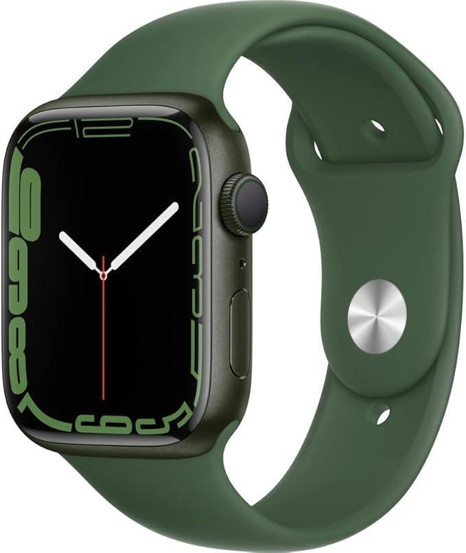 Apple Watch Series 7 GPS 45 mm Aluminium Groen, Sieraden, Tassen en Uiterlijk, Smartwatches