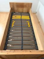 Steigerhouten bed, Huis en Inrichting, Ophalen, 90 cm, Zo goed als nieuw, 200 cm