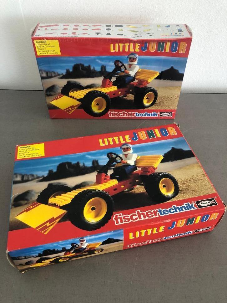 4 Modellen - Fischertechnik bouwdoos Little Junior 5-8 jaar, Hobby en Vrije tijd, Modelbouw | Auto's en Voertuigen, Nieuw, Overige typen