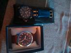 Mooi en tijdloos design Guess dameshorloge!, Leer, Staal, Guess, Polshorloge