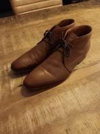 Van Lier Suède Schoenen Cognac M46.5 (11.5), Bruin, Van Lier, Ophalen of Verzenden, Zo goed als nieuw