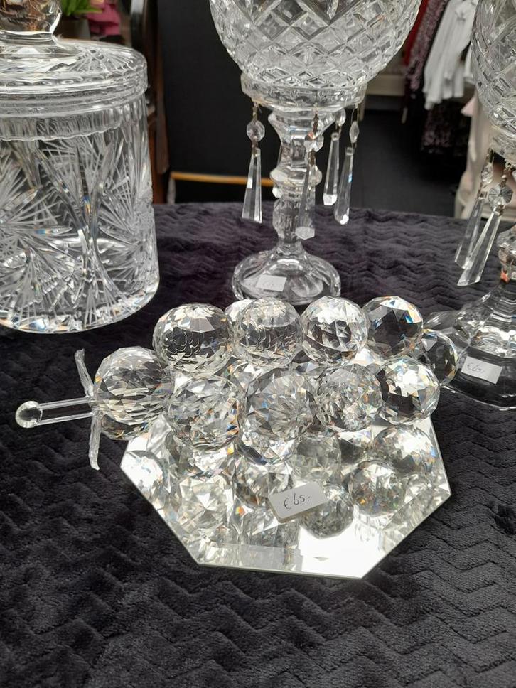 Grote kristallen druiven tros, Antiek en Kunst, Antiek | Glas en Kristal, Ophalen of Verzenden