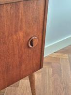 Vintage kast platenspeler teak hout jaren 50/60/70, Huis en Inrichting, Ophalen, Gebruikt, Teakhout, Minder dan 150 cm