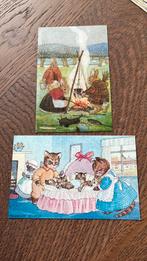 Margaret Tempest. Konijnen/kampvuur en poezen/kittens, Ophalen of Verzenden, Ongelopen, Overige thema's