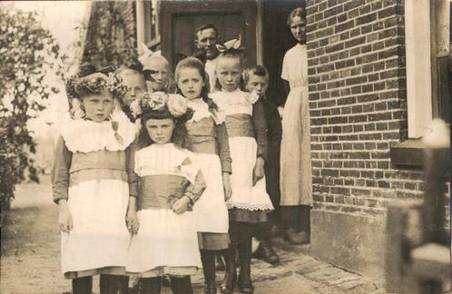 Denekamp, Groot Agelo, Verzamelen, Ansichtkaarten | Nederland, Gelopen, Zuid-Holland, Voor 1920, Ophalen of Verzenden