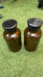 2 dille en kamille voorraadpotten 1000ml, Ophalen, Zo goed als nieuw, Glas, Pot, Bus of Blik