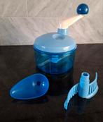 Tupperware quickchef keukenhulp snijmachine, Huis en Inrichting, Keuken | Tupperware, Ophalen of Verzenden, Gebruikt, Blauw, Overige typen