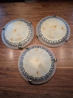 Authentieke plafonnière, Huis en Inrichting, Ophalen, Glas of Kopje