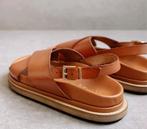 ALOHAS sandalen MARSHMALLOW cognac bruin, mt 35 ZGAN, Bruin, Alohas, Zo goed als nieuw, Sandalen of Muiltjes