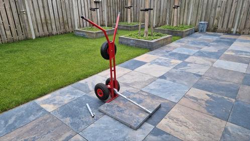 Tegeldonkey - tegeltiller Tuin aanleggen, Doe-het-zelf en Verbouw, Transportwagens, Zo goed als nieuw, Transportkar, Ophalen