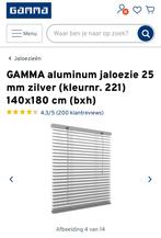 Aluminium jaloezie 140 x 180, Ophalen, Zo goed als nieuw, 150 tot 200 cm