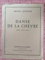 Honegger Danse de la Chevre bladmuziek, Gebruikt, Klassiek, Ophalen of Verzenden, Blokfluit