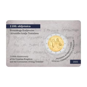 2 euro Kroatië “1100 jaar Koninkrijk Kroatië’’ BU 2025 beschikbaar voor biedingen