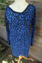 Jurk blauw/ zwart Studio Anneloes mt S travel Vaste prijs AA, Studio Anneloes, Blauw, Ophalen of Verzenden, Zo goed als nieuw