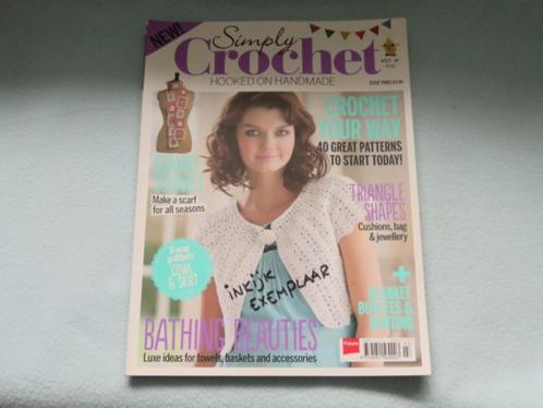 Simply crochet nummer 3-2013, veel leuke patronen, haakblad, Hobby en Vrije tijd, Breien en Haken, Zo goed als nieuw, Haken, Patroon of Boek
