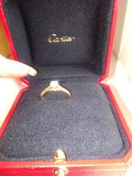 Cartier 1895 solitair ring goud , 0,23 ct diamant, Sieraden, Tassen en Uiterlijk, Ringen, Goud, Goud, Ophalen of Verzenden, Zo goed als nieuw