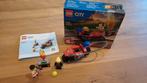 Lego City 60410 brandweer motor met accessoires, Ophalen of Verzenden, Zo goed als nieuw, Complete set, Lego