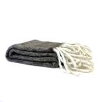 SALE zacht bruin plaid mary Imbarro 130x170 cm in 2 kleuren, Huis en Inrichting, Woonaccessoires | Plaids en Woondekens, -, -