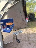 Te koop tent ,stoel ,slaapzak enz merk fox en jrc, Watersport en Boten, Hengelsport | Karpervissen, Ophalen of Verzenden, Zo goed als nieuw
