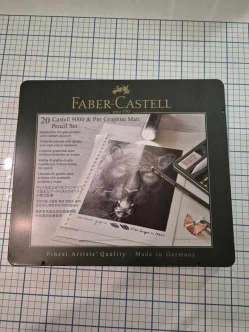NIEUW Faber Castell Castell 9000 + Pitt Graphite Matt 20 set, Hobby en Vrije tijd, Tekenen, Nieuw, Potlood of Stift, Ophalen