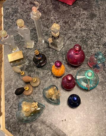 Collectie lege Parfumflesjes - Diverse beschikbaar voor biedingen