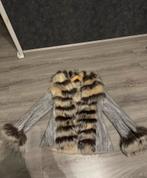 ECHTE BONTJAS DAMES WINTERJAS, Kleding | Dames, Jassen | Winter, Ophalen of Verzenden, Zo goed als nieuw, Grijs