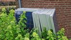 Zonnepanelen en aluminiumonderconstructie, Ophalen, Gebruikt, Compleet systeem, 200 wattpiek of meer